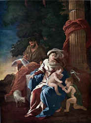 The Holy Family with St. John